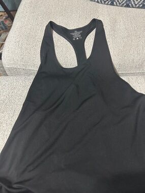 Black Racerback Women's Tank Top